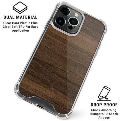 Kona Wood iPhone 16 Pro Max Clear Case